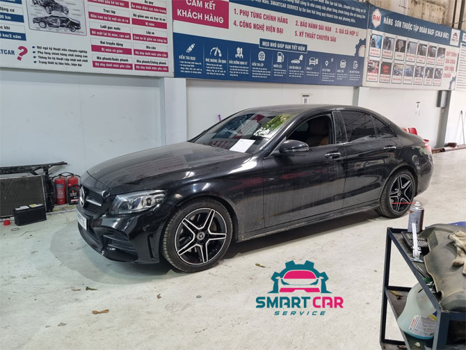 sửa chữa điều hòa mercedes