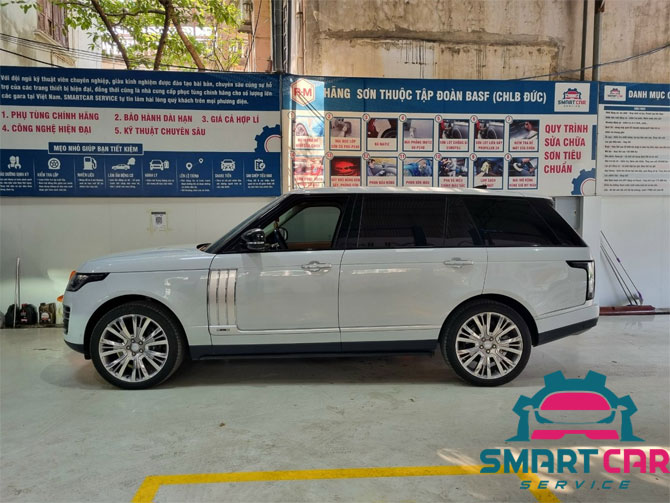 sửa chữa điều hòa xe land rover 3