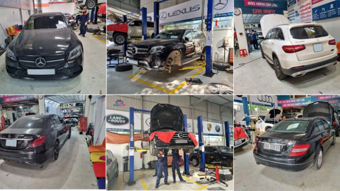 bảo dưỡng xe mercedes tại hà nội